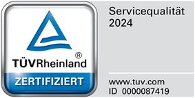 Autoservice Perschbacher ist von TÜV Rheinland zertifiziert Bild mit Zertifikat von TÜV-Rheinland